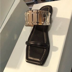 Lanvin Gourmette Slides Sandals size36